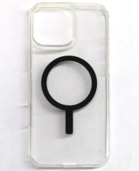 [중고] 휴대 전화 액세서리 ELECOM iPhone 16 Pro Max 용 하이브리드 케이스 (블랙) [PM-A24DMAG02BK]