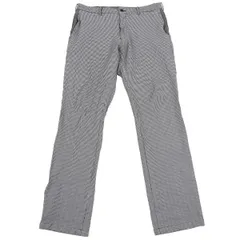 コムデギャルソン オムCOMME des GARCONS HOMME ポリ製品染めパピートゥースパンツ 白黒Sのサムネイル