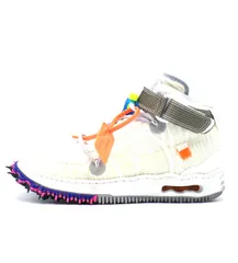 ナイキ NIKE × オフホワイト OFF WHITE 【 AIR FORCE 1 MID White DO6290 100 】 エア フォース 1 ミッド ホワイト スニーカー f31665のサムネイル