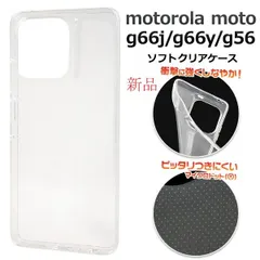 新品■moto g66j 5G/moto g66y 5G/moto g56 5G用マイクロドット加工クリアソフトスマホケース・motorola G66J G66Y G56 MOTO moacのサムネイル