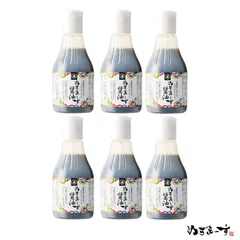 ぬちまーす醤油(200ml)×6本のサムネイル