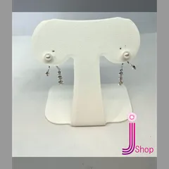 【お買い得】Pt900 パール ダイヤモンド ピアスのサムネイル