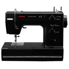メーカー正規品 新品 ジャノメ JANOME クラフト電動ミシン Black Edition LC7700Kのサムネイル