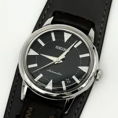 SEIKO セイコー アルピニスト 復刻デザイン 6L35-00E0 革/SS  SBEN001 ブラック AT メンズ 1959本限定 腕時計 稼働品のサムネイル