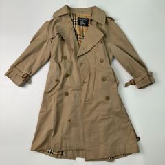 Burberry バーバリー トレンチコート裏地チェック カーキベージュ
