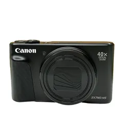 キヤノン Canon コンパクトデジタルカメラ PowerShot SX740 HS ブラック 防水ハードケース付属 【未使用品】 52607K119のサムネイル