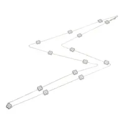 モーブッサン チャンスオブマイライフ ロングダイヤネックレス  【無料ギフトラッピング】【Aランク】【中古】のサムネイル