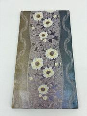 振袖 仮絵羽 青柳 金駒 金彩 紋意匠 正絹 未仕立て品 八掛付き MOK656
