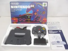  【まとめ売り 中古品】 ゲーム NINTENDO 64 本体 NUS-001 グレー 動作品 メモリー拡張パック・周辺機器・箱・説・付きのサムネイル
