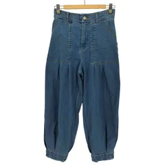 ズッカ ZUCCa ベイカー型 2タック ワイド デニム パンツ メンズ JPN：S のサムネイル