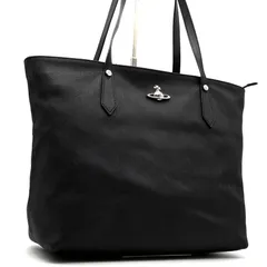 極美品 ヴィヴィアンウエストウッド Vivienne Westwood トートバッグ ビジネスバッグ 肩掛け A4収納 大容量 オーブ レザー 本革 ブラック 黒 ボーナス 夏休み 帰省 お盆 敬老の日 シルバーウィーク 秋 ギフト ご褒美 レディースのサムネイル