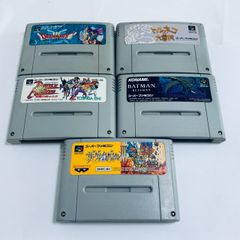SFC スーパーファミコン SFC スーパーファミコン 5個 セット まとめ 起動確認済 6100331 - メルカリ