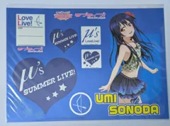 園田海未 ラブライブ! サテン地シール 園田 海未 東京ゲームショウ2015 グッズ ステッカー シールのサムネイル