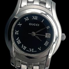 新品電池 稼働品 GUCCI グッチ 8600J 腕時計 クォーツ QZ 2針 SS