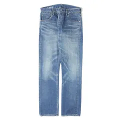 visvim ビズビム パンツ インディゴ サイズ:30×30 ヴィンテージ加工 スリム デニムパンツ SOCIAL SCULPTURE 01 SLIM DMGD-5 ボトムス ジーンズ ジーパン【メンズ】【中古】のサムネイル
