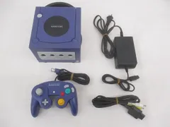 中古品 ゲーム ゲームキューブ 本体 DOL-001 バイオレット 周辺機器付きのサムネイル