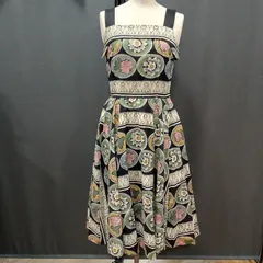 MK1089【ER266】Lois CRAYON ロイスクレヨン Ａライン ワンピース ボタニカル フラワー 265076706のサムネイル