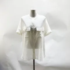 セオリー 正規品 レディース シースルー ヘンリーネックシャツ M ジーンズセンスのサムネイル