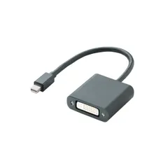 ELECOM Mini DisplayPort-DVI変換アダプタ [AD-MDPDVIBK]のサムネイル