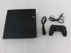 中古品 ゲーム プレイステーション4 PS4本体 CUH-1100A ジェットブラック 動作品 本体のみ 周辺機器付きのサムネイル