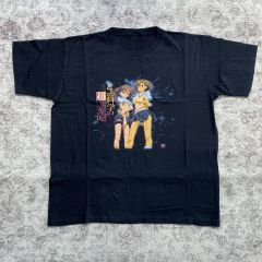 らきすた ライオンズ らき☆すたデー Tシャツ 柊かがみ 柊つかさ M