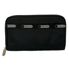 LESPORTSAC(レスポートサック) 長財布 - 黒 ラウンドファスナーのサムネイル