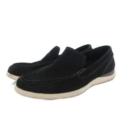コールハーン COLE HAAN ローファー スリッポン スエード 8 紺 ネイビー /FF IBO100のサムネイル