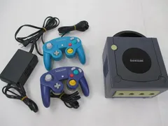 訳あり ゲーム ゲームキューブ 本体 DOL-001 ネイビー コントローラー付き 動作未確認のサムネイル