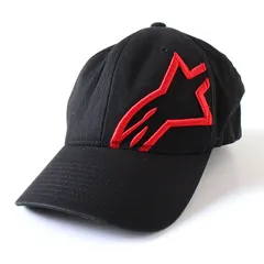AWD26137 alpinestars アルパインスターズ キャップ 3D刺繍ロゴ XL ブラック×レッド 黒×赤 CORP SHIFT 2 CURVED BRIMのサムネイル