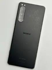 【中古C】Xperia 5 IV SO-54C 8GB+128GB ブラック SIMフリー 白ロムのサムネイル