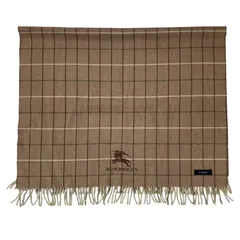 180053 BURBERRY バーバリー 膝掛け ブランケット ベージュのサムネイル