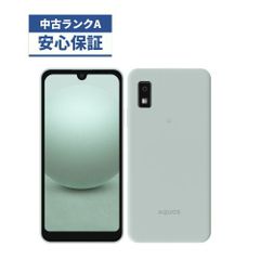 中古 箱無）SHARP AQUOS wish3 A302SH 本体 グリーン - メルカリ
