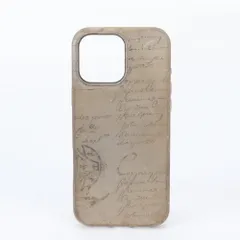 美品 ベルルッティ カリグラフィ スクリット レザー スマホ カバー iPhone 14 pro 用 ケース メンズ WWE EI8-4【中古】のサムネイル