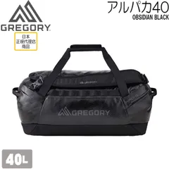 グレゴリー GREGORY アルパカダッフル40  ALPACA 40 OBSIDIAN BLACKのサムネイル