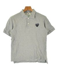 PLAY COMME des GARCONS ポロシャツ グレー M - メルカリ