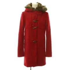 パトリツィアペペ PATRIZIA PEPE ダッフルコート ファー フード 40 レッド /ES ■GY06のサムネイル