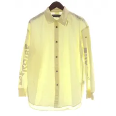 メルシーボークー mercibeaucoup シャツ F 黄 イエロー 無地 長袖 MB01FJ832 /AP28 ■GY06のサムネイル