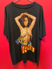 90s Janet Jackson ジャネットジャクソン Tシャツ XL 黒のサムネイル