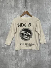 alternative version WR オルタナティブバージョンダブルアール 7分袖 プリント 日本製 Tシャツ sizeM/ベージュ ■◆ レディースのサムネイル
