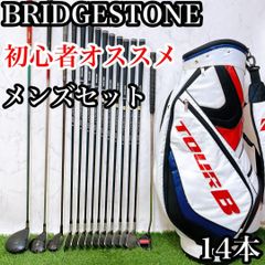 c87 初心者歓迎 ゼクシオ・ブリヂストン 等メンズゴルフ14本セット