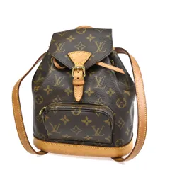 LOUIS VUITTON ルイヴィトン ミニモンスリ リュック モノグラム レザー M51137 99KC274のサムネイル