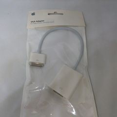 I599 신품 Apple VGA 어댑터 A1368 iPad iPhone iPodtouch 애플 어댑터 화이트