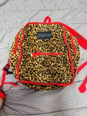 JANSPORT リバーシブル バックパック レオパード柄 - メルカリ