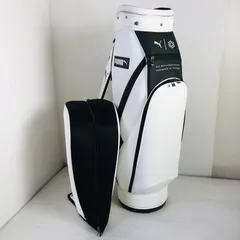 美品 PUMA プーマ 8型 ホワイト カートタイプ キャディバッグ ゴルフバッグ ゴルフ 初心者 入門のサムネイル