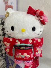 公*o様 Sanrio Hello Kitty 浴衣 ぬいぐるみ 朝顔柄 公*o様 Sanrio Hello Kitty 浴衣 ぬいぐるみ 朝顔柄 - メルカリ
