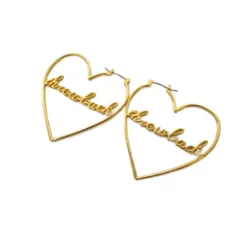 アメリヴィンテージ Ameri VINTAGE 25AW ニッケルフリースローバックハートピアス NICKEL FREE THROWBACK HEART PIERCE 真鍮 F ゴールドカラー 0125215811090 /YTのサムネイル