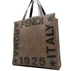 FENDI ペカン柄 チェック柄 トートバッグ 1925 フェンディ - メルカリ