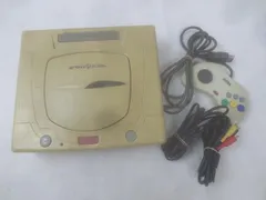  ゲーム セガ サターン 本体 動作品 HST-3220 コントローラー 周辺機器付き 中古品のサムネイル