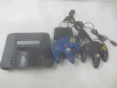  ゲーム NINTENDO 64 本体 動作品 NUS-001 NUS-005 コントローラー 周辺機器付き 中古品のサムネイル