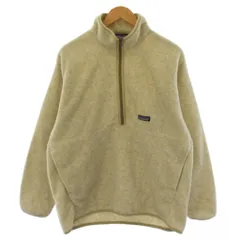 パタゴニア Patagonia SYNCHILLA シンチラ マースピアル プルオーバー フリース ジャケット ハーフジップ ロゴ L ベージュ 25735 /BM18 ■GY50のサムネイル